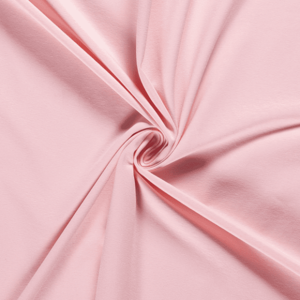 Punto de algodón o tela de camiseta tipo Jersey color rosa medio