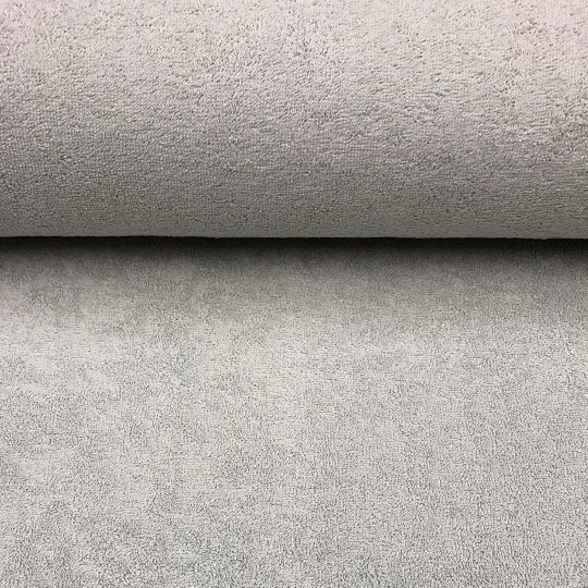Toalla rizo de algodón gris