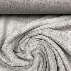 Toalla rizo de algodón gris