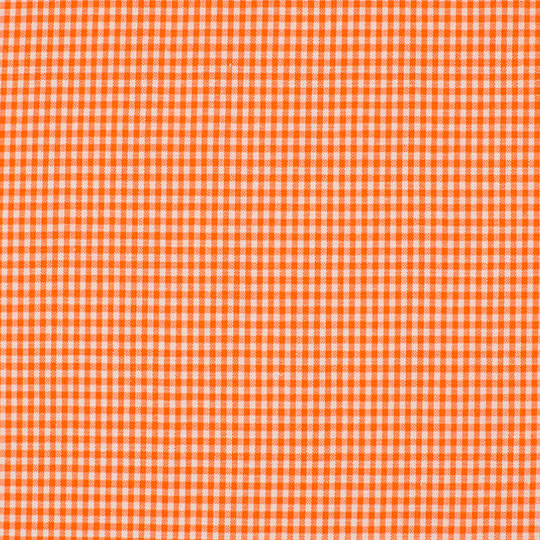 Cuadro tipo vichy color naranja