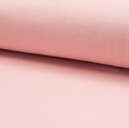 Tela de puño o canalé color rosa