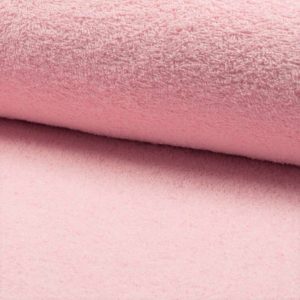 Toalla rizo de algodón rosa