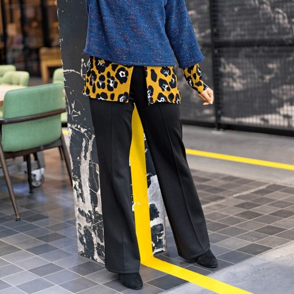 Punto de neopreno negro, tejido ideal para pantalones, abrigos, chaquetas y mascarillas
