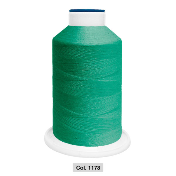 Hilo GUTERMANN ORA 120. Coselotodo verde mint oscuro 1173