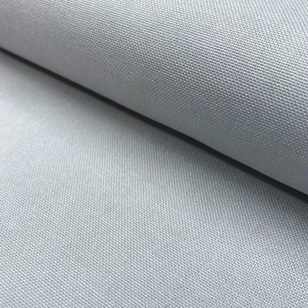 Tela de loneta de algodón 100% color gris claro