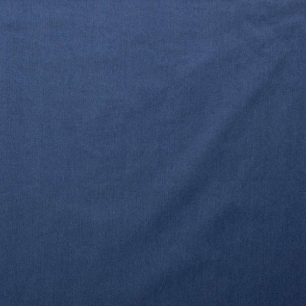 Tela de tejano de algodón en color azul