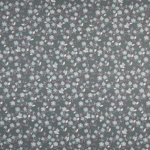 Algodón popelín de algodón ORGÁNICO para creatividades de patchwork con estampado con florecitas