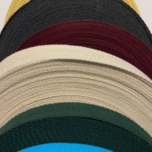 Cinta de algodón 100% de 3 cm de ancho con dibujo de espiga varios colores