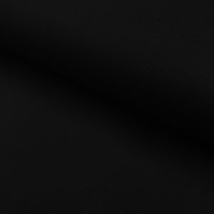 Tela de loneta de algodón 100% color negro