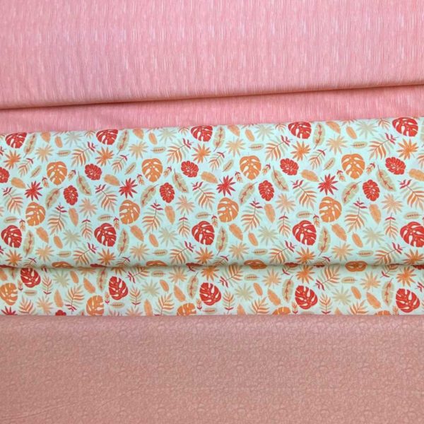 Algodón popelín de algodón ORGÁNICO para creatividades de patchwork estampado muestras