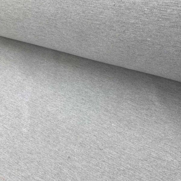 Loneta lisa de 2,80 m de ancho color jaspeado gris claro