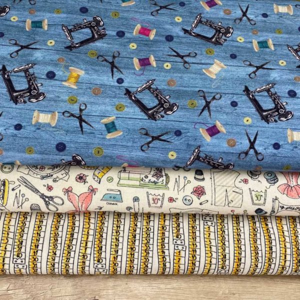 Algodón popelín de algodón 100% para creatividades de patchwork con estampado de costura