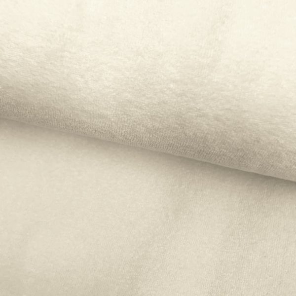 Toalla rizo de punto de algodón ORGÁNICO color crudo