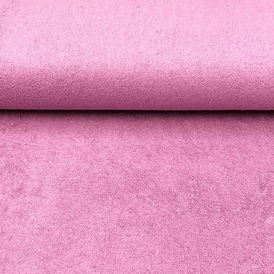 Toalla de rizo de algodón ideal para confecciones del hogar en color lila claro