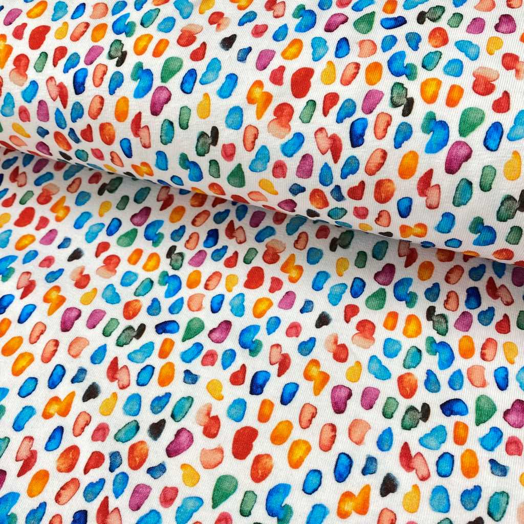 Compositor colorante Misterioso Punto algodón estampado digital color beans - Totatela Granollers