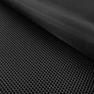 La malla 3D es un tejido transpirables, que no retiene el agua y es de secado rápido. Color gris oscuro.