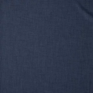 Loneta de poliéster aspecto lino color azul acero. Tejido muy versátil para confecciones del hogar.