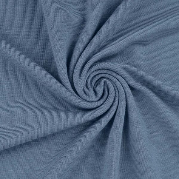 Tela de vestir de viscosa elástica. Cómoda, fina y fresca. Ideal para confecciones de primavera verano. Color azul