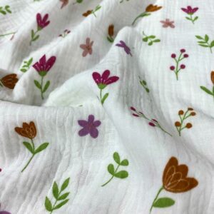Muselina flores de primavera