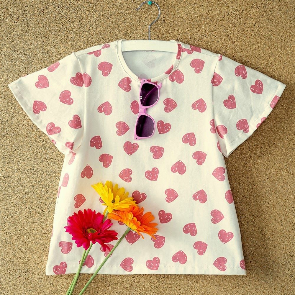 Punto algodón corazones - Image 2